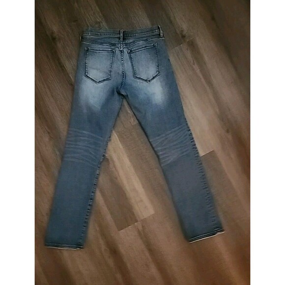 Banana Republic Womens Jeans 27 Straight Distressed - Picture 6 of 7